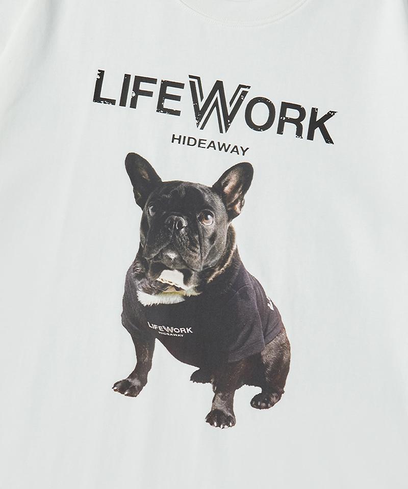 LIFEWORK Радок Реалистичный Принт Футболка с коротким рукавом