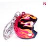 Creativity Motorcycle Helmets Keychains Cute Safety Helmet Pendant Neutral Car