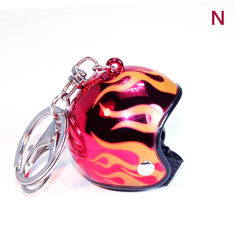 Креативные мотоциклетные шлемы Брелки Симпатичный защитный шлем Подвеска Нейтральный автомобиль