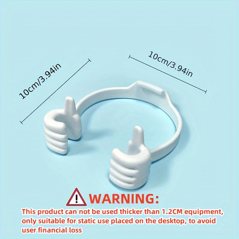 Creative Mobile Phone Holder, Thumb Holder, Mobile Phone Desktop Holder, Lazy Holder, Portable Holder, Digital, Retail Store