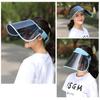 Women Sunhat Block Sunlight Anti-UV Rotary Face Shield Empty Top Visor Clear Visual Field Sun Hat Face Protection Cover Cycling Sunshade Cap