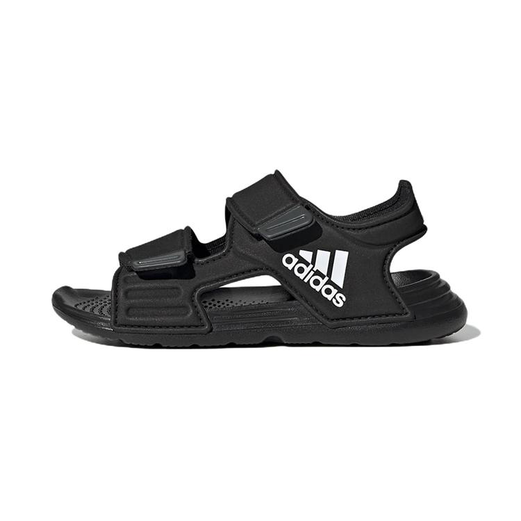 adidas Altaswim Удобные нескользящие износостойкие детские сандалии Черные для детей от 3 до 7 лет GV7802