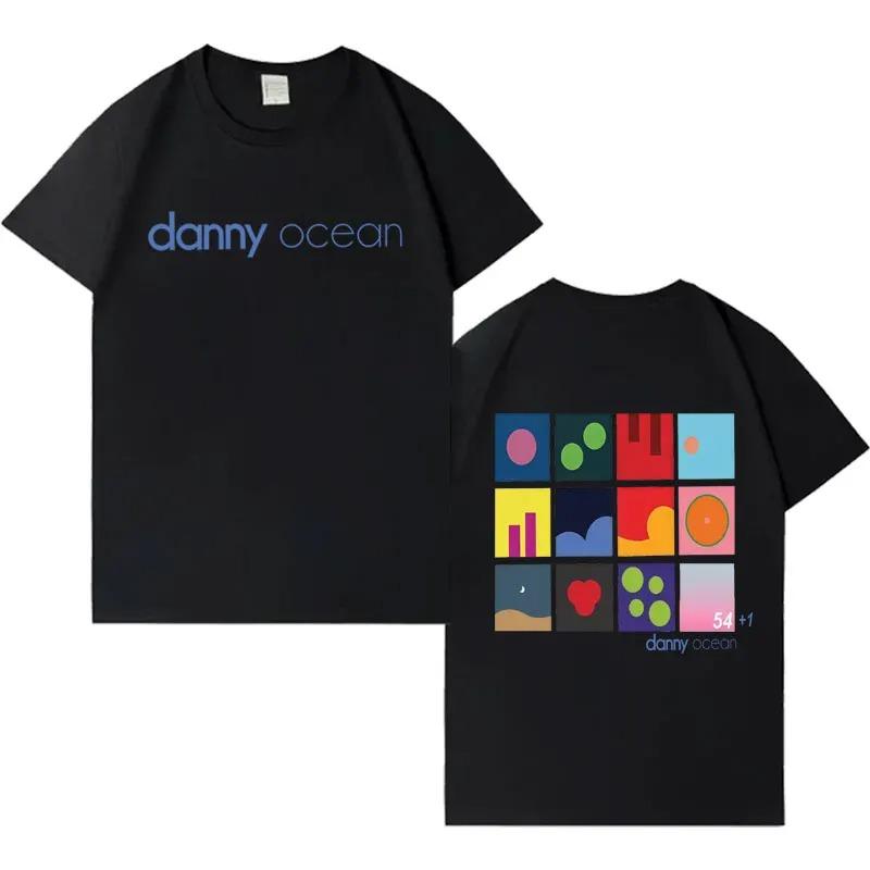 Rapper Danny Ocean Mens Summer Harajuku Style TShirt High Quality Gothic Short Sleeve TShirt HipHop Crew Neck Loose Top