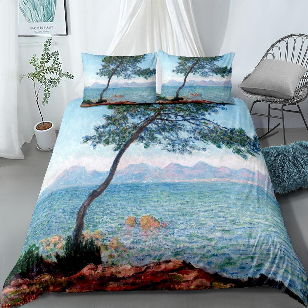 Комплект постельного белья Plants off the Coast Duvet Cover Set EU Single Double King US Twin Full Queen Size Комплект постельного белья