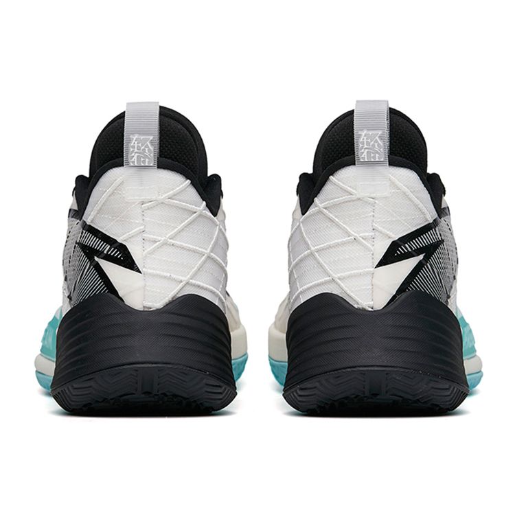 Anta Легкие кроссовки Crazy 3 Shock Absorbing Non-Slip Durable Low-Top Basketball Shoes Men Sneakers White Black Blue 112221608-2