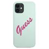 Guess Guhcp12Slsvsbf Iphone 12 Mini5,4 Niebieski Fuksja/Blue Fuschia Hardcase Silicone Vintage