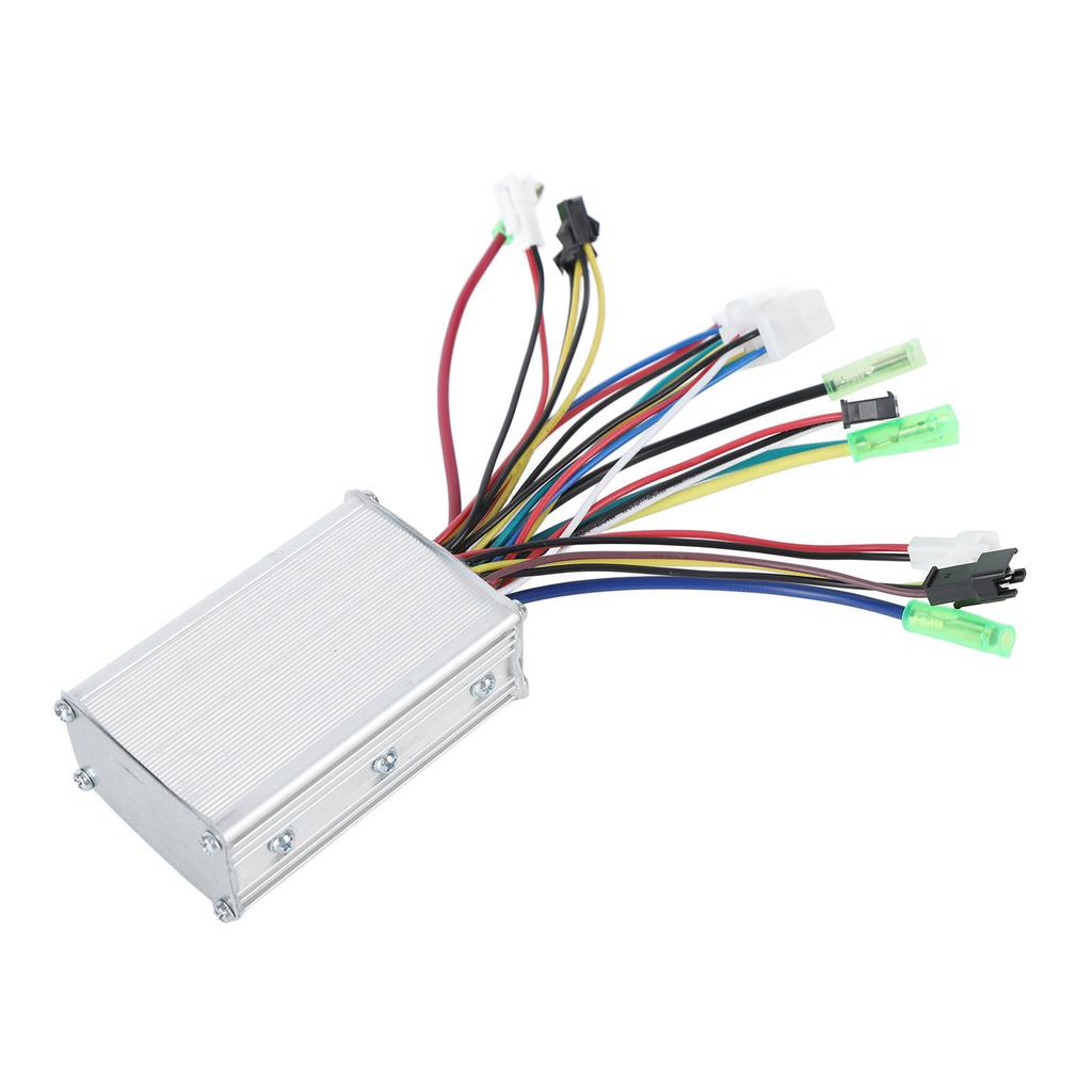 Electric Bike Conversion Kit DC 36V 48V Controller Display Brake Handle Thumb Throttle Electric Bike Controller Kit