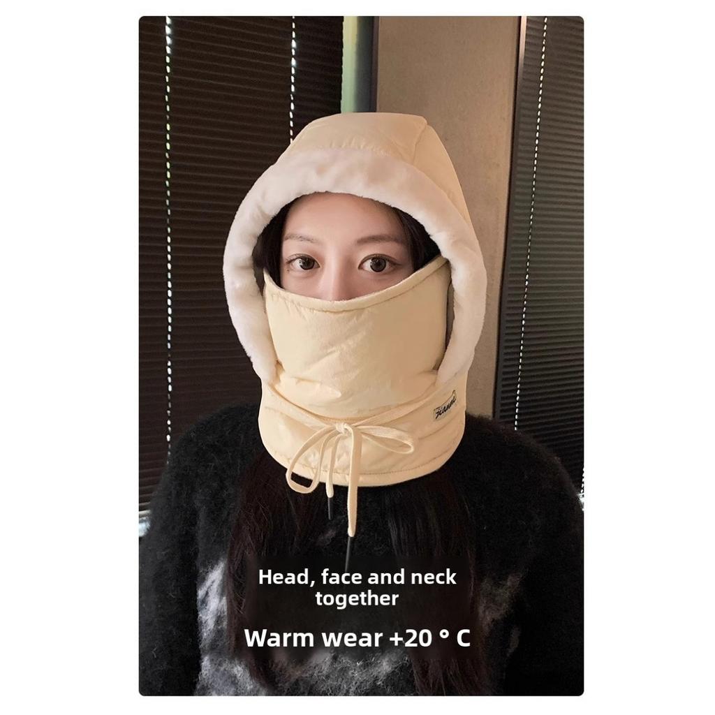 Шапка Лей Фэна для мужчин и женщин, Зимняя уличная для велоспорта, Электровелосипеда, Холодная и ветрозащитная, Хлопковая шапка, Северо-восточная с толстым бархатом, Лыжная маска