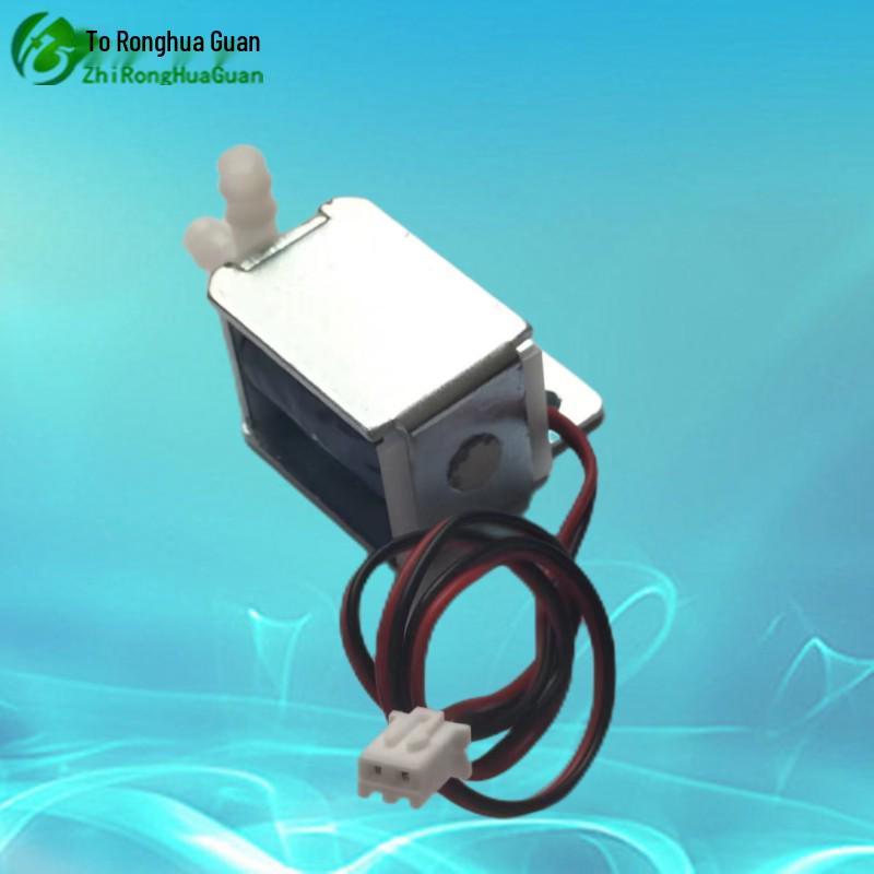 Miniature Solenoid Valve, Normally Closed, 6V/12V/24V DC for Air Systems
