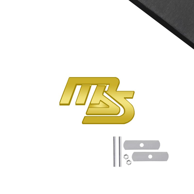 MS Emblem Car Styling 3D Sticker Metal LOGO Badge For Mazda 2 3 5 6 8 Atenza Axela CX4 CX9 CX5 MX5 CX-4 CX5 CX-7 MS MazdaSpeed AA47