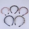 Stylish Rhinestone Hair Hoop Crystal Non Slip with Teeth for Women’s Daily Hair Fashion