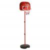 VidaXL Adjustable Basketball Set for Children Port Basketball Hoop and Basketball Game Set Boys Outdoor 80348
