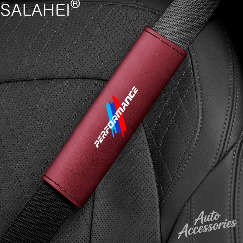 Car Seat Belt Shoulder Protector Cover Seat Belt Shoulder Pad For BMW Performance F20 F40 F22 F30 E90 F32 F06 F07 F46 E60 F22 M1