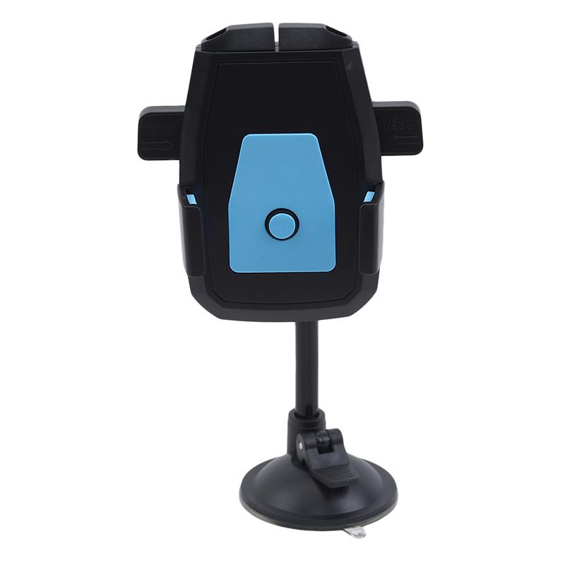 Universal Car Phone Holder Bracket Mount Cup Holder Cars Mount Mobile Suction Windshield Phone Locking Auto Accessories