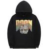 Singer Mf Doom Graphic Print Hoodie Unisex Casual Loose Streetwear Unisex Women Vintage Oversized Fashion Sweatshirt Hooded Pullover