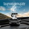 Solar Car Rotating Aromatherapy Perfume Diffuser Levitation Rotating Auto Lasting Fragrance Air Purifier Car Interior Accessorie