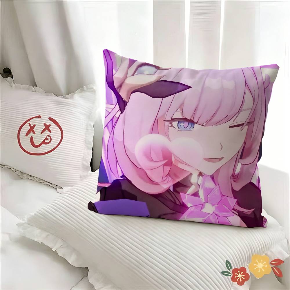 Pc Элизия Honkai Impact rd Наволочка Модная Квадратная Наволочка Спальня Диван Комната Ins Декор Отдых