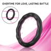 With Massage Beads Delayed Ejaculation Sex Toys For Men Silicone Penis Rings Cock Ring Erection Enhancing Triangular Penis Ring