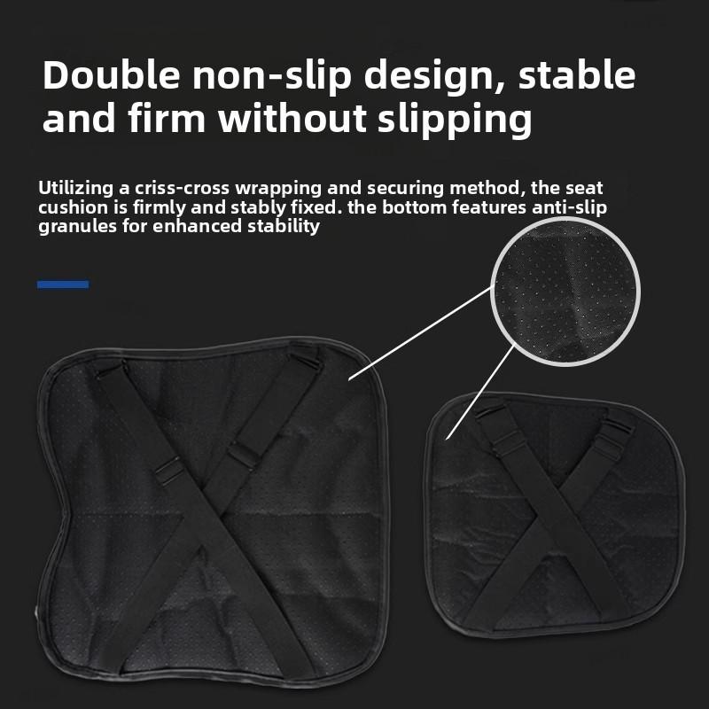 Xiaomi Подушка на сиденье мотоцикла 3D Подушка на сиденье мотоцикла Гелевая подушка для комфорта Амортизирующая накидка на сиденье мотоцикла Подушка на сиденье из ламината EVA