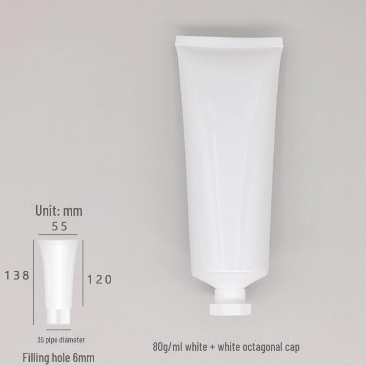 80 г 80 мл очищающее средство для лица, солнцезащитный крем и крем для рук в белой тубе