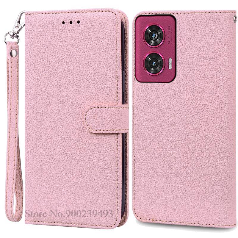 Для Motorola Edge 50 Fusion чехол-кошелек кожаный флип-чехол для Moto Edge 50 Fusion чехол-подставка книжка чехол-книжка Fundas Capa