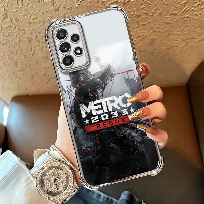 Мягкий чехол для телефона Metro 2033 для Samsung A17 A27 A07 A37 A57 A16 A56 A15 A55 A14 A54 A13 A53 A26 A36 A25 A35 A24 A34 A23 A33
