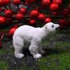 Cute Polar Bear Resin Ornaments for Garden and Succulent Decor