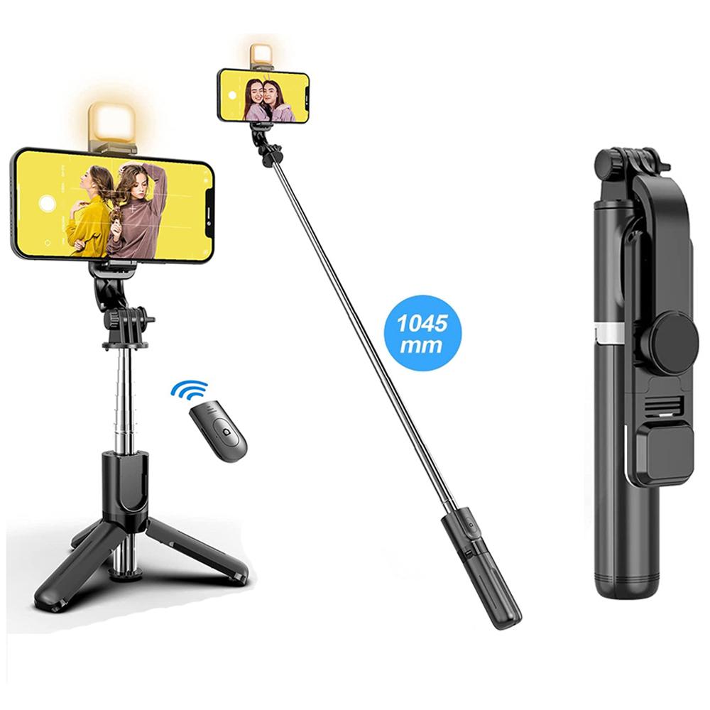 Ручной 360-градусный гибкий спортивный монопод для камеры, подставка для мобильного телефона, мини-штатив для селфи с беспроводным пультом дистанционного управления