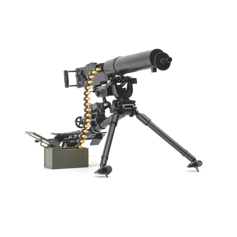 1/6 Scale WWII MG08 Maxim Heavy Machine Gun M2 M134 Minigun M16 M14 M82A1 Military Weapons Model Soldier SWAT Action FigureToy