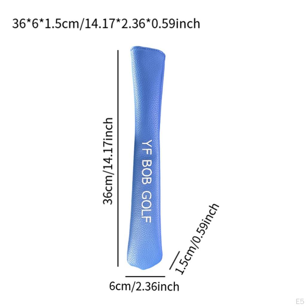 Golf Alignment Stick Cover Indicator Rod Holder Waterproof Lightweight Protective Case for