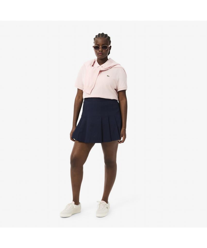 LACOSTE Женская мини-юбка из хлопкового габардина со складками Jf8001-55N 166