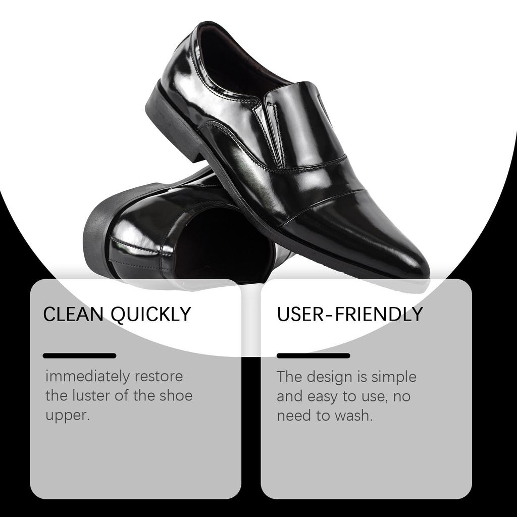 Shoe Shine Sponge Shine Sponge Neutral for Shoes Leather Boot Shoe Polish Sponge for Boots Bags Cleaning for Leather