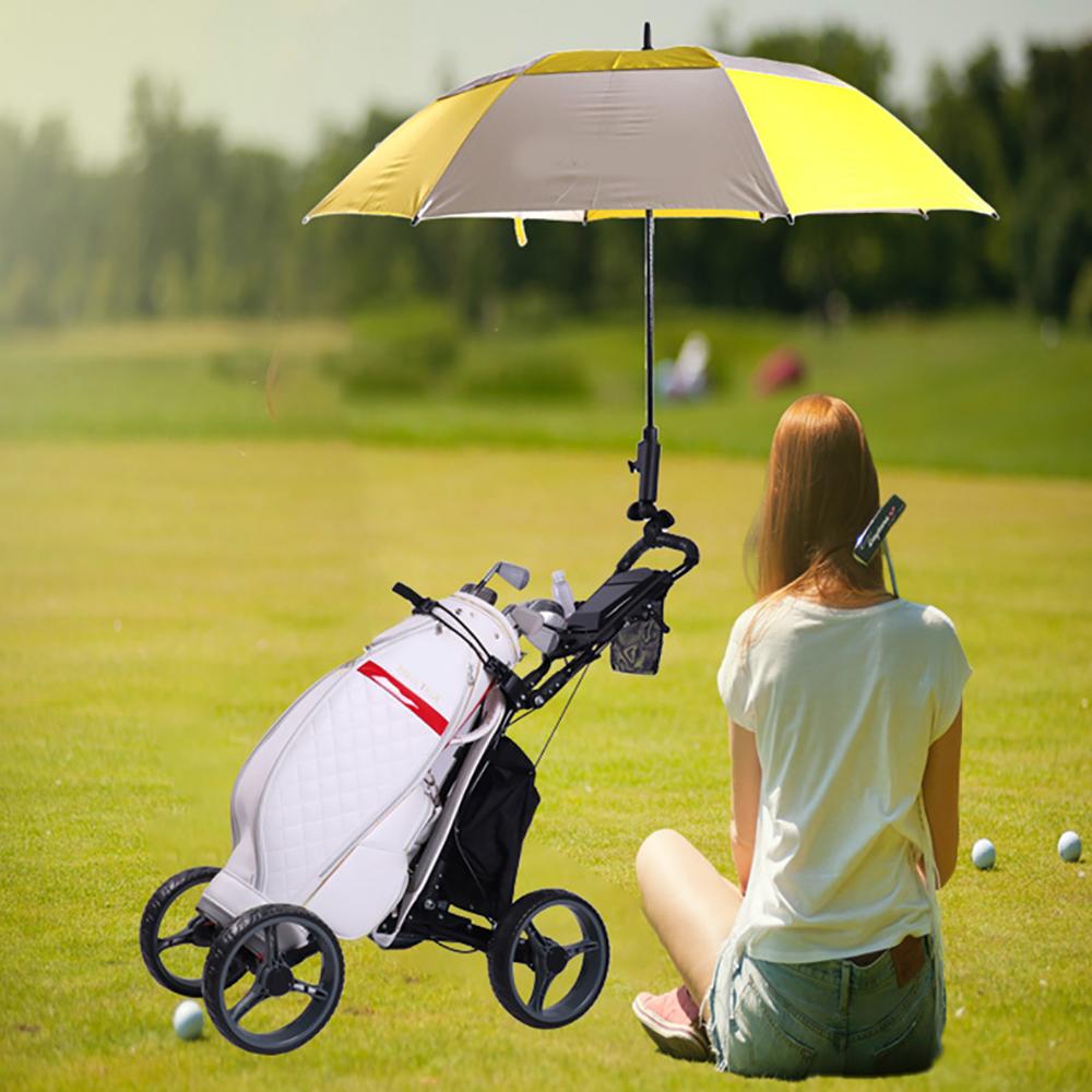 Stand Clamp Universal Golf Umbrella Holder Adjustable Trolley Umbrella Clip New   Stroller