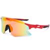 Cyxus Sports UV Ultra for and 1286 Lenses Red Sunglasses, Protection, Lightweight, Cycling, Hiking, Fishing, Baseball, Golf, Running, Driving,