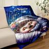Good Night Sweet Dreams Hedgehog Customize Your Name Blanket Warm Comfortable And Soft Blankets Are Suitable For Home Lunch Break Blanket Office Sofa