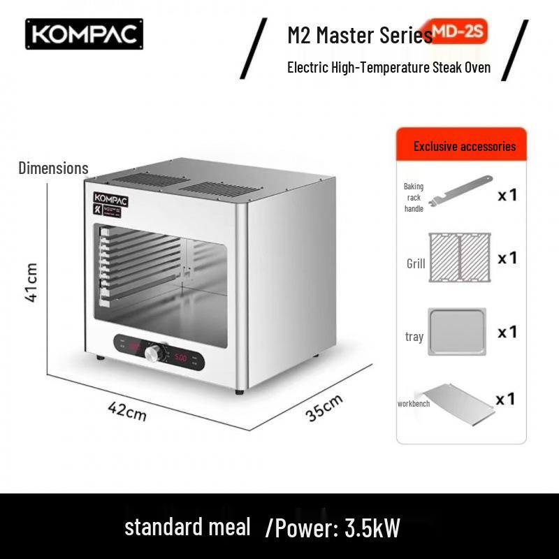 M Anpai Коммерческая электрическая высокотемпературная печь для стейков и лапши - Полностью автоматическая машина для гриля