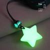 Светящийся в темноте кулон-звезда, шнурок для телефона и брелок для пар - милое украшение и подарок.