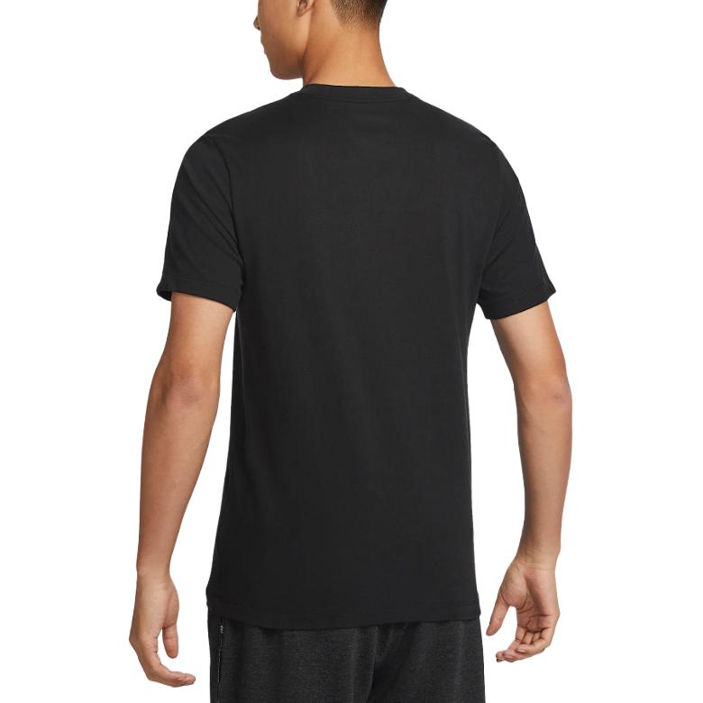 Nike Logo Quick-Dry Loose Fit Round Neck Short Sleeve T-Shirt Men Tops Black HJ3606-010