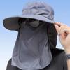 Neckline Mask Man Sun Hat Mesh Summer Cover Face Cap Portable Outdoor Fishing Cap  Summer