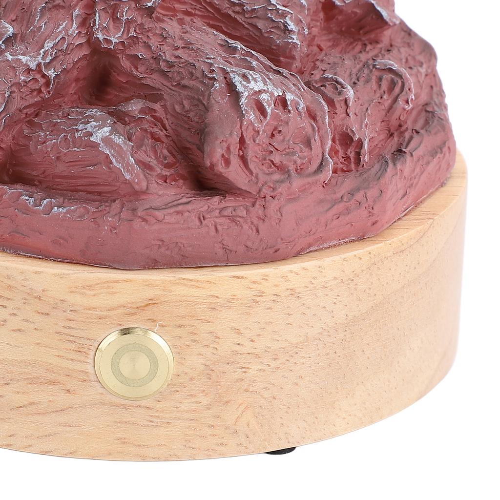 Светодиодная лампа с искусственным пламенем, деревянная, из смолы, на батарейках, имитация лампы для древесного угля, поддельный костер, ночник для домашнего декора