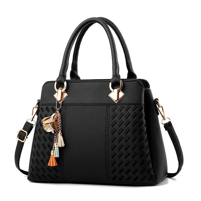 Luxury Tassel Crossbody Bag for Women Suspension Large Capacity Feminine Shoulder Bags