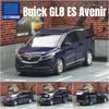 1/32 Buick GL8 ES Avenir Игрушечная модель автомобиля Литой металлический сплав MPV Миниатюрный автомобиль Звук и свет Коллекция Подарок для мальчиков