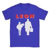 Humor Leon The Professional T-Shirt Men Crew Neck Pure Cotton T Shirts Movie Short Sleeve Tee Shirt Gift Idea Tops
