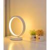 20CM LED Simple Circular Ring Table Lamp Bedroom Bedside Living Room Restaurant Hotel Decorative Lamp Dimmable Round Night Light