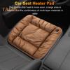 Подушка для сиденья автомобиля с подогревом, износостойкая, с быстрым нагревом, питанием от USB, регулируемой температурой и автоматическим выключением, электрическая грелка
