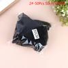 50Pcs Hair Net Black Elastic Bundle Hair Invisible Hairnet Mesh Bun Hair Net