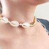 Boho Beach Bohemian Shell Choker Necklaces For Women Girls Summer Jewelry Chained Shell Pendants Necklace