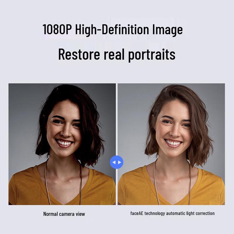 HIKVISION U62 Pro HD USB Webcam with Microphone and Facial Tracking