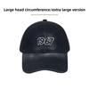 Letter Embroidered Cotton Baseball Cap With Curved Brim For Sunshade And Daily Use