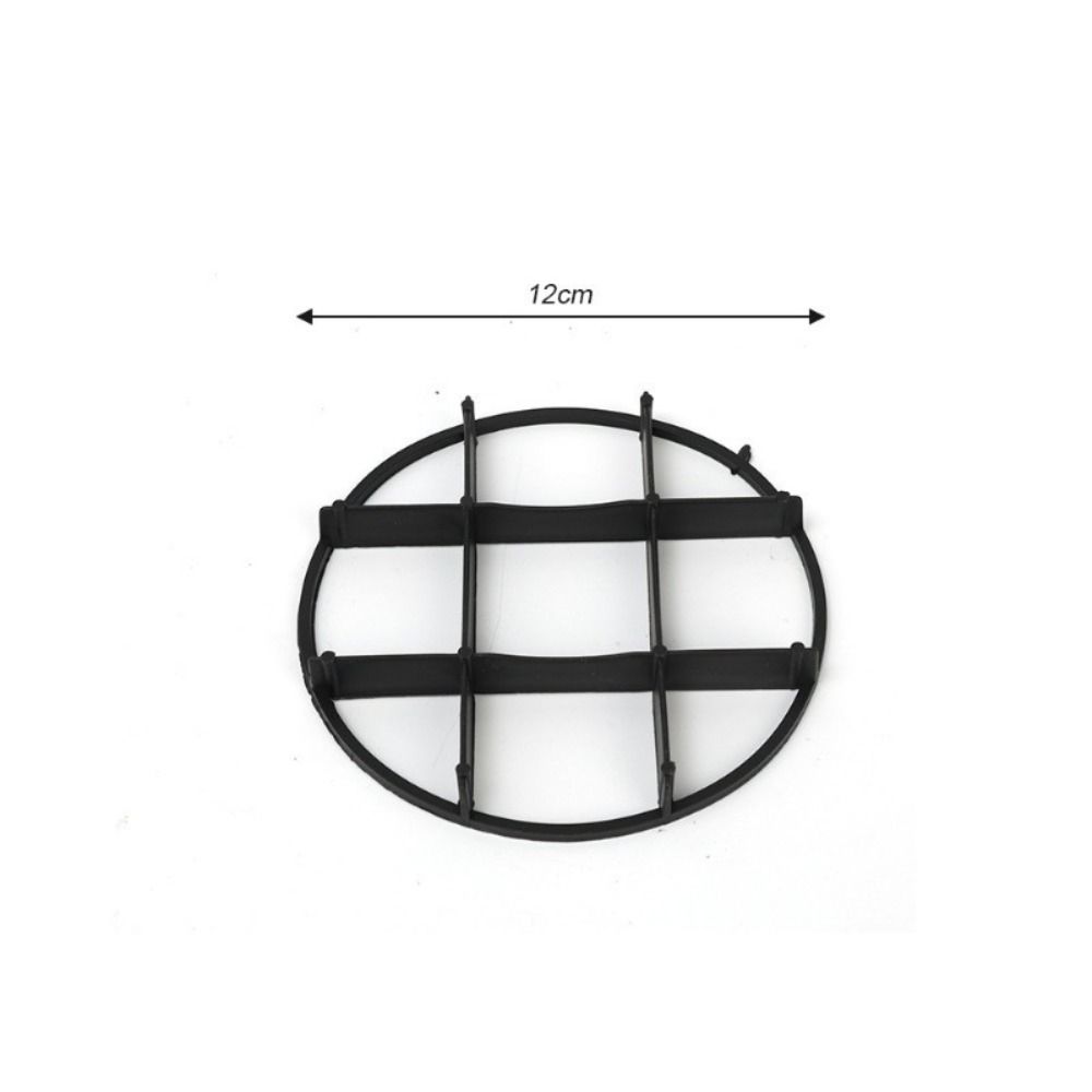 Пластиковые круглые кашпо опора для растений подставка для растений многоразовая сетчатая подкладка новый кронштейн для цветочного горшка для сада